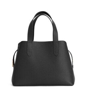 Cuyana Zippered Satchel Monogrammed